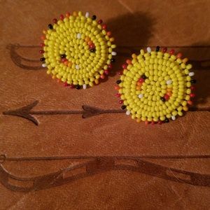 Beaded Navajo Earrings